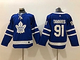 Youth Toronto Maple Leafs 91 John Tavares Blue Adidas Stitched Jersey,baseball caps,new era cap wholesale,wholesale hats